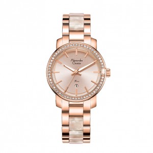 Alexandre Christie AC 2B23 Rosegold Pink New LDBRGPNPN